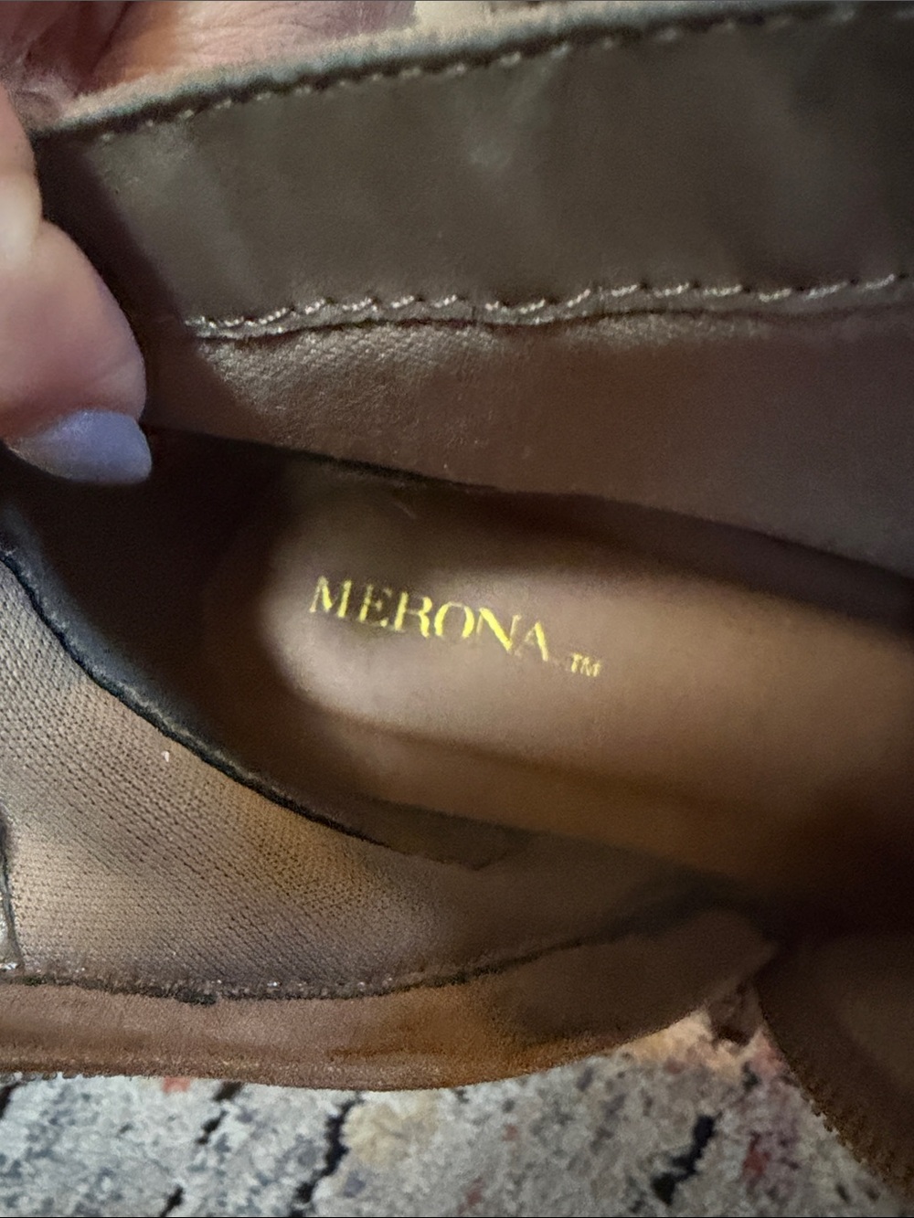 Merona Brown Women’s Slip-On Loafers